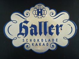 Seltenes Original Werbe Karton Schild 1950er Jahre