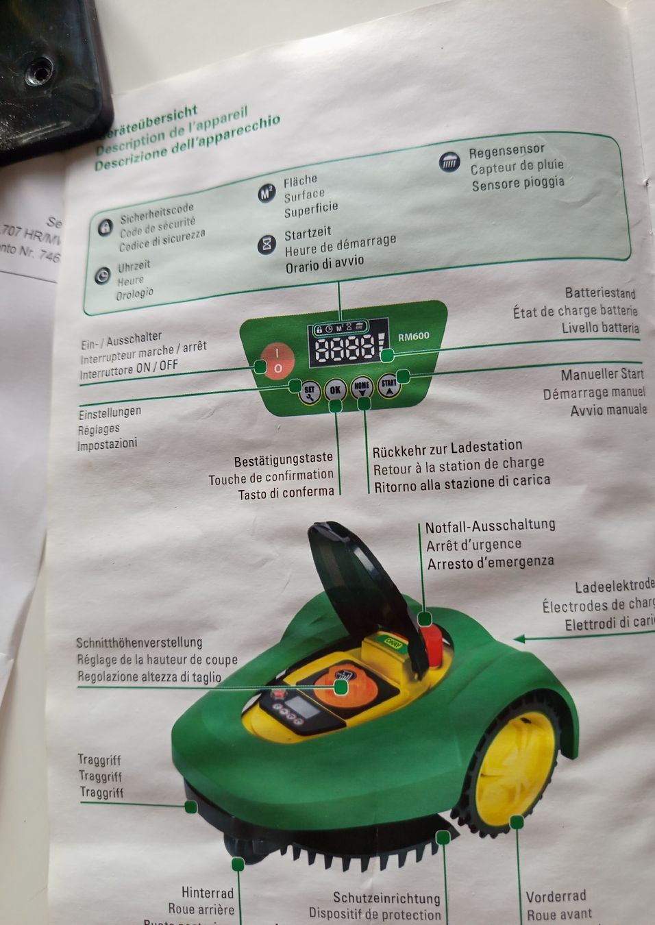 Tagliaerba: Rasenroboter Landi  – Usato da Tägerwilen venduto da Car_268k 1