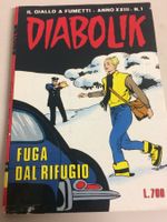 DIABOLIK FUGA DAL RIFUGIO inedito N° 1 ANNO 1984 ( XXIII )