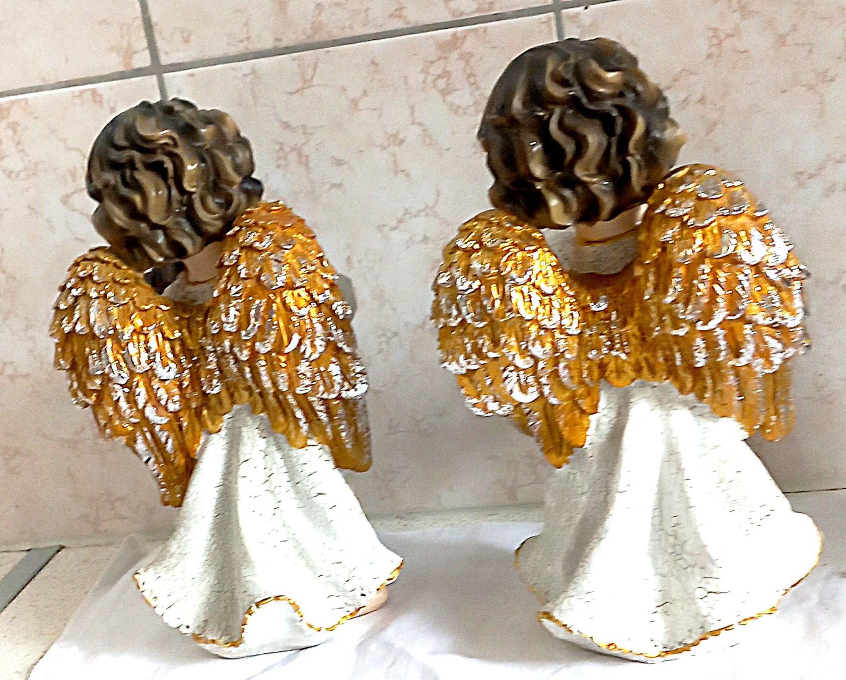 Statuette: 2 Musizierende Engel – Usato da Baar venduto da 2cvbaar 3