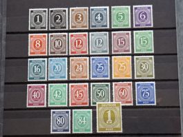 1946 Alliierte Besetzung Gemeinschaftsausgaben. Postfrisch.