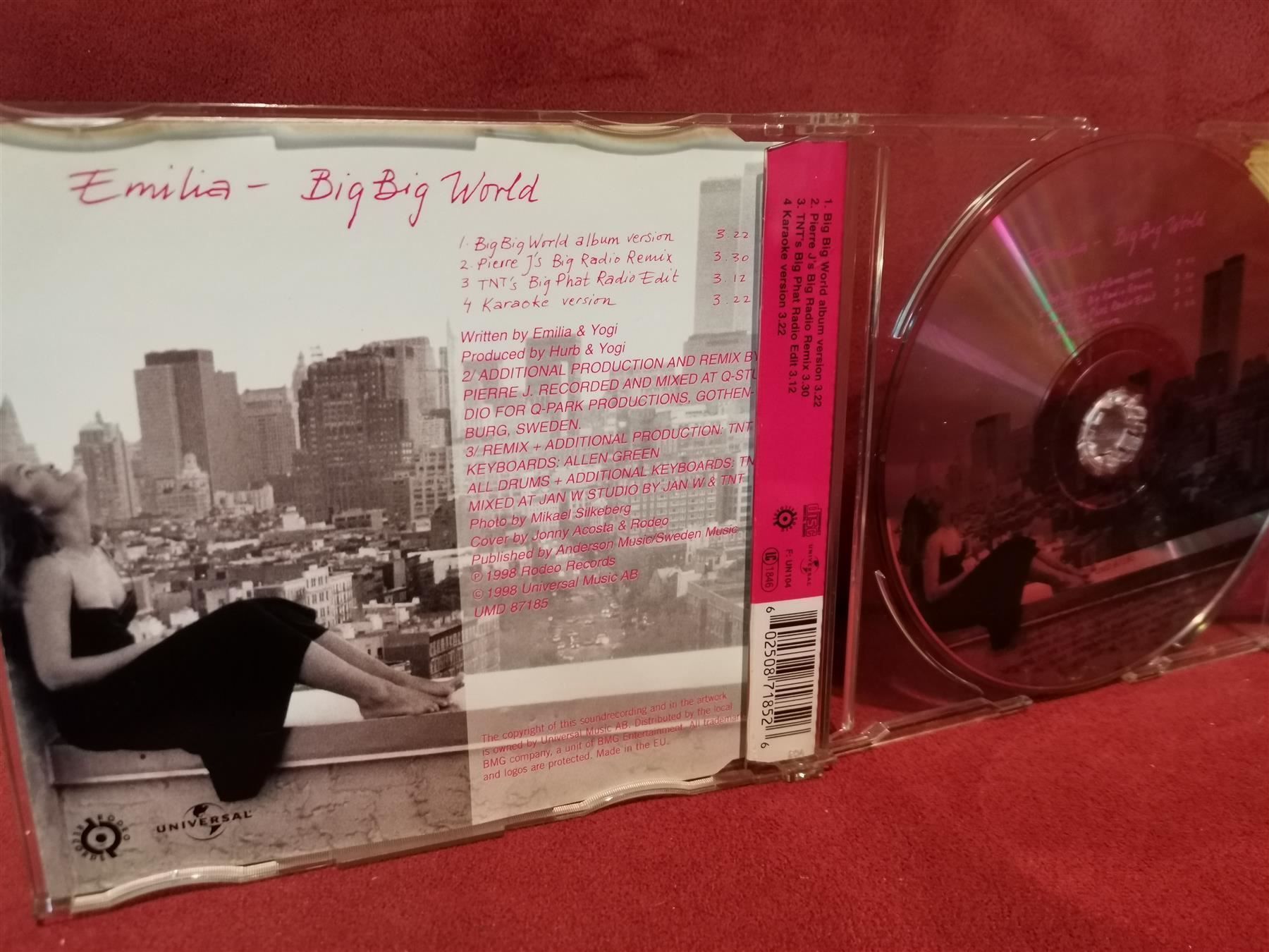 CD: Emilia CD-Single Big Big World – Usato da Zofingen venduto da noise123 2