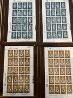 4 Kleinbogen CEPT Zypern 1980 ⦿ und **(195)