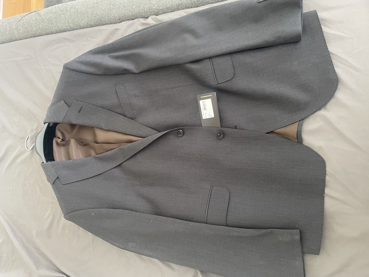 Windsor Giacche: Windsor Sakko Gr.56 Grau NEU mit Etikett – Nuovo e nell'imballaggio originale da Adlikon b.Regensdf venduto da pat_l5mf