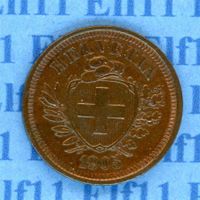 CHF___0.01 1905 -stgl 1 Rappen
