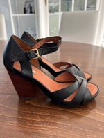 Geox- Schicke Ledersandalen, schwarz, Gr. 36