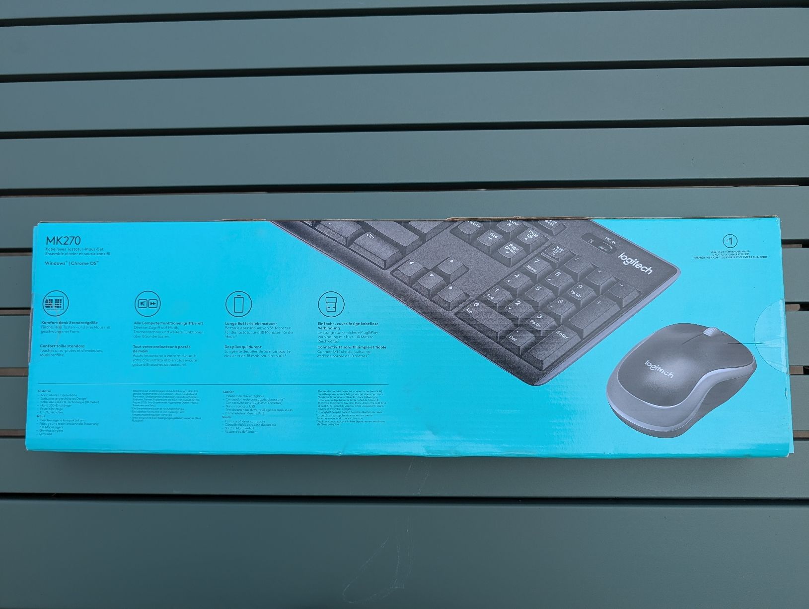 Logitech Claviers: Funk Tastatur  – Neuf avec emballage d'origine à Buchs AG par boot1972 1