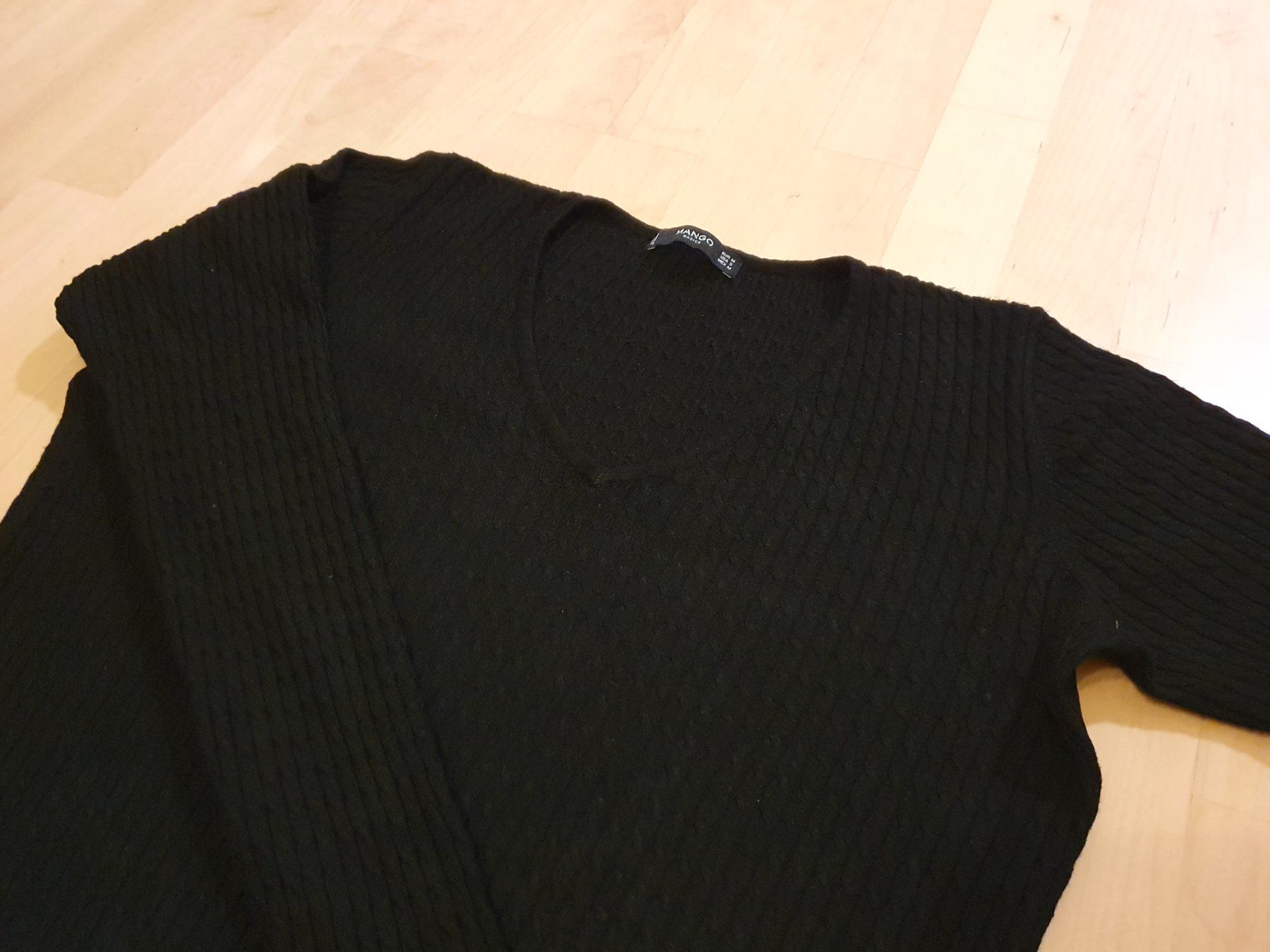 Mango Pullover & Sweatshirts: MANGO - Longsleeve - basic - Pullover - Gr.M - schwarz – Gebraucht aus Münsingen von C.Kreuzer 1