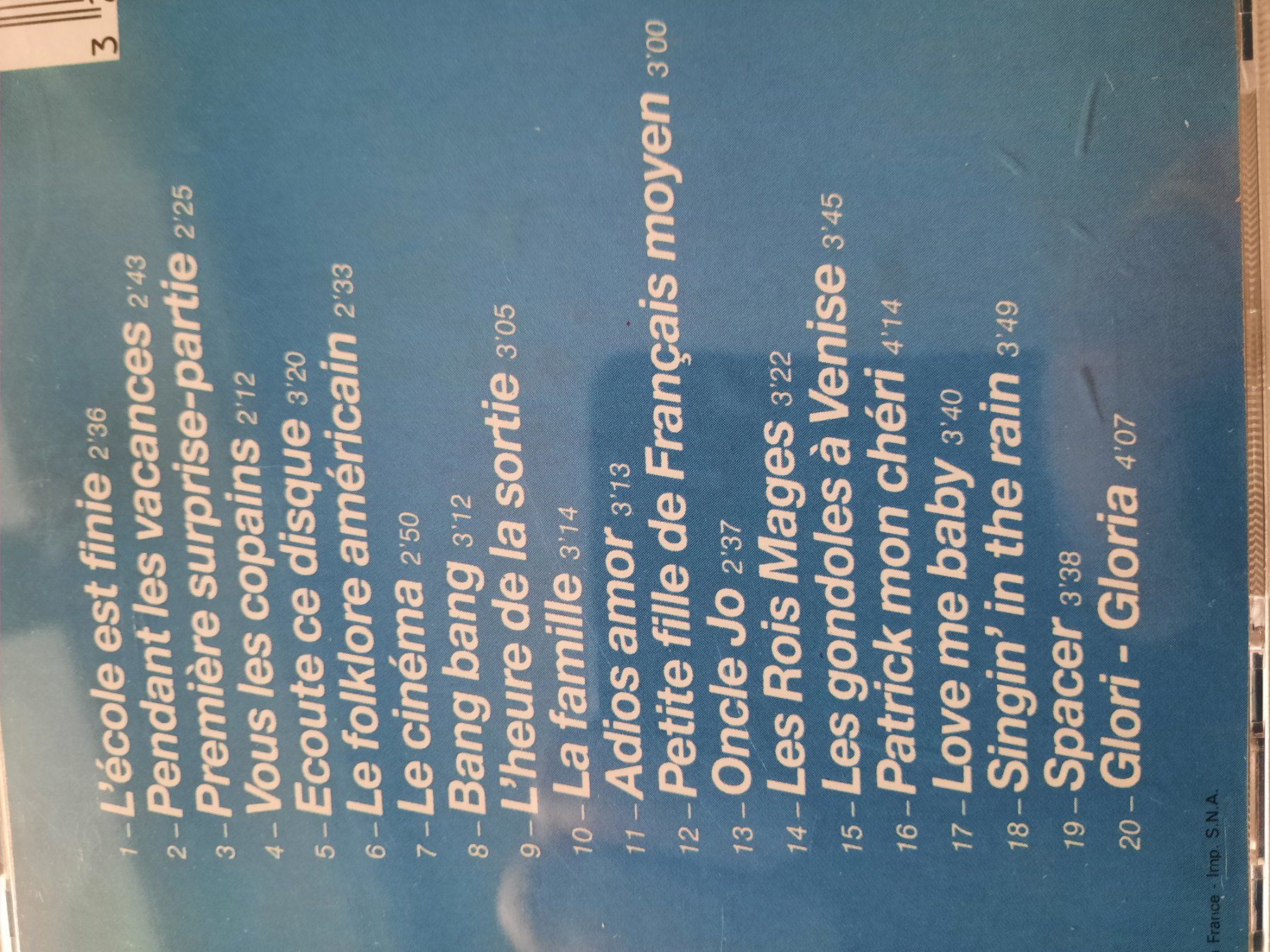 CD: Cd Les plus grands succès de Sheila – Usato da Pully venduto da bro_n52j 2