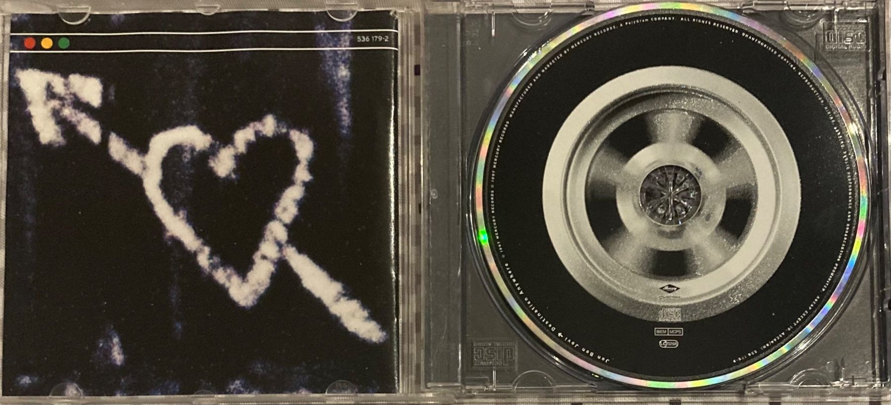 CD: JON BON JOVI - DESTINATION ANYWHERE – Usato da Poliez-Pittet venduto da Newtown-Records 2