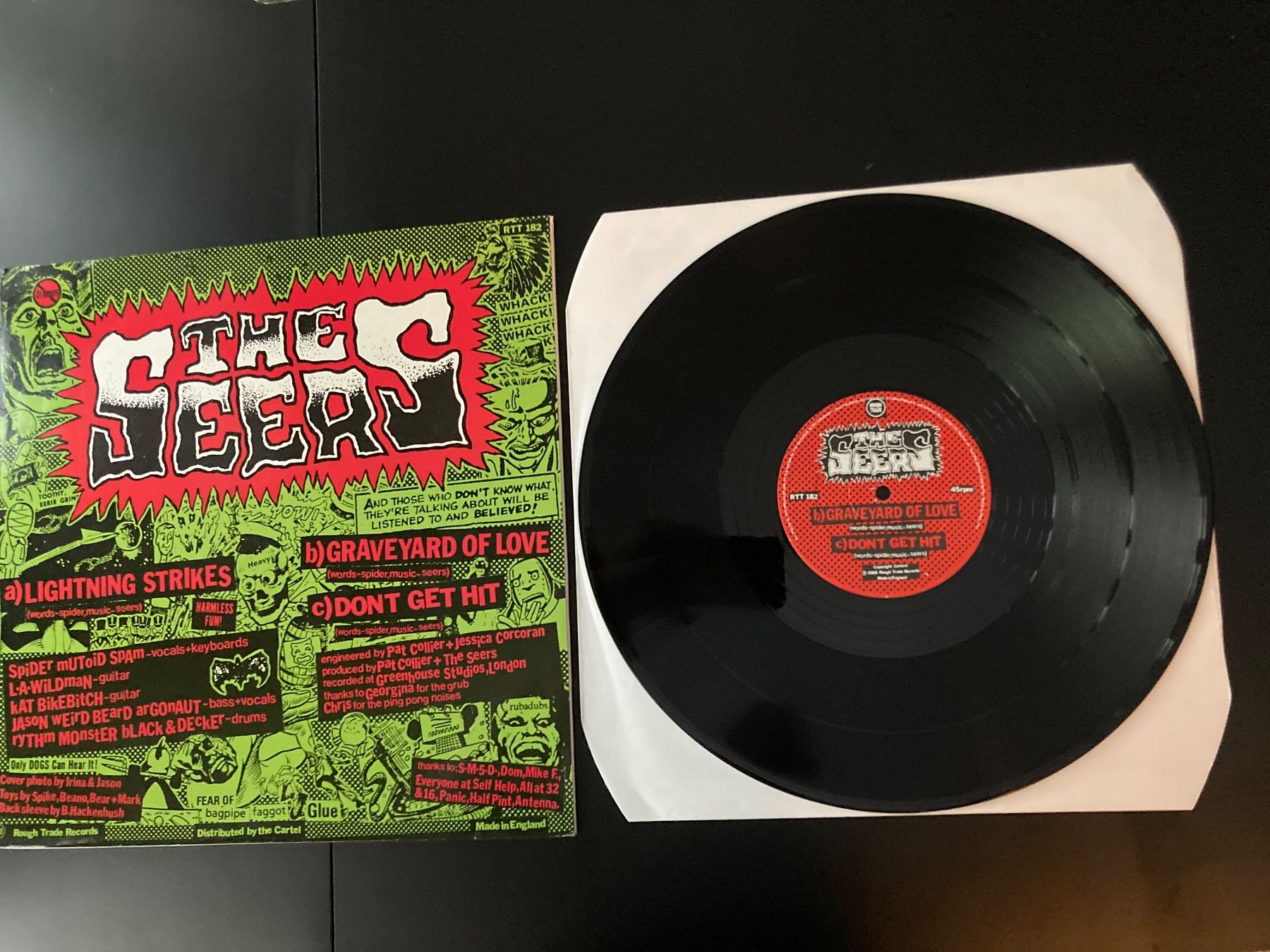 Dischi in vinile: The Seers - Lightning Strikes – Usato da Fribourg venduto da Karushi 1