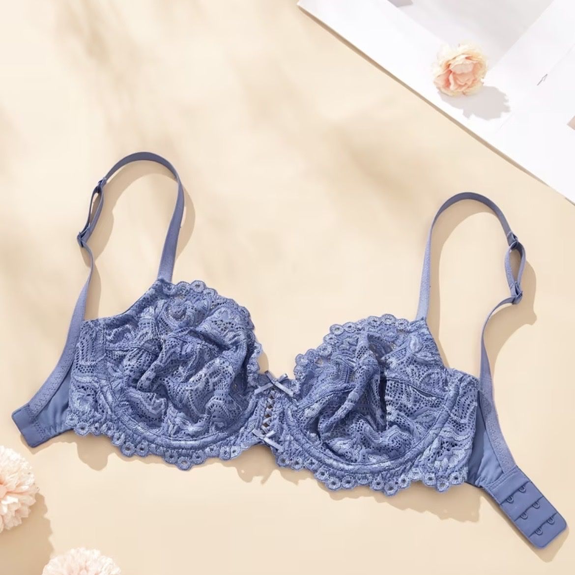 Altra biancheria intima: 3 BH Blumenmuster Grösse 75B NEU – Nuovo e nell'imballaggio originale da Mühledorf SO venduto da Dania77 7