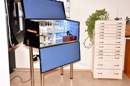 Hausbar aus Autokoffer von 1930
