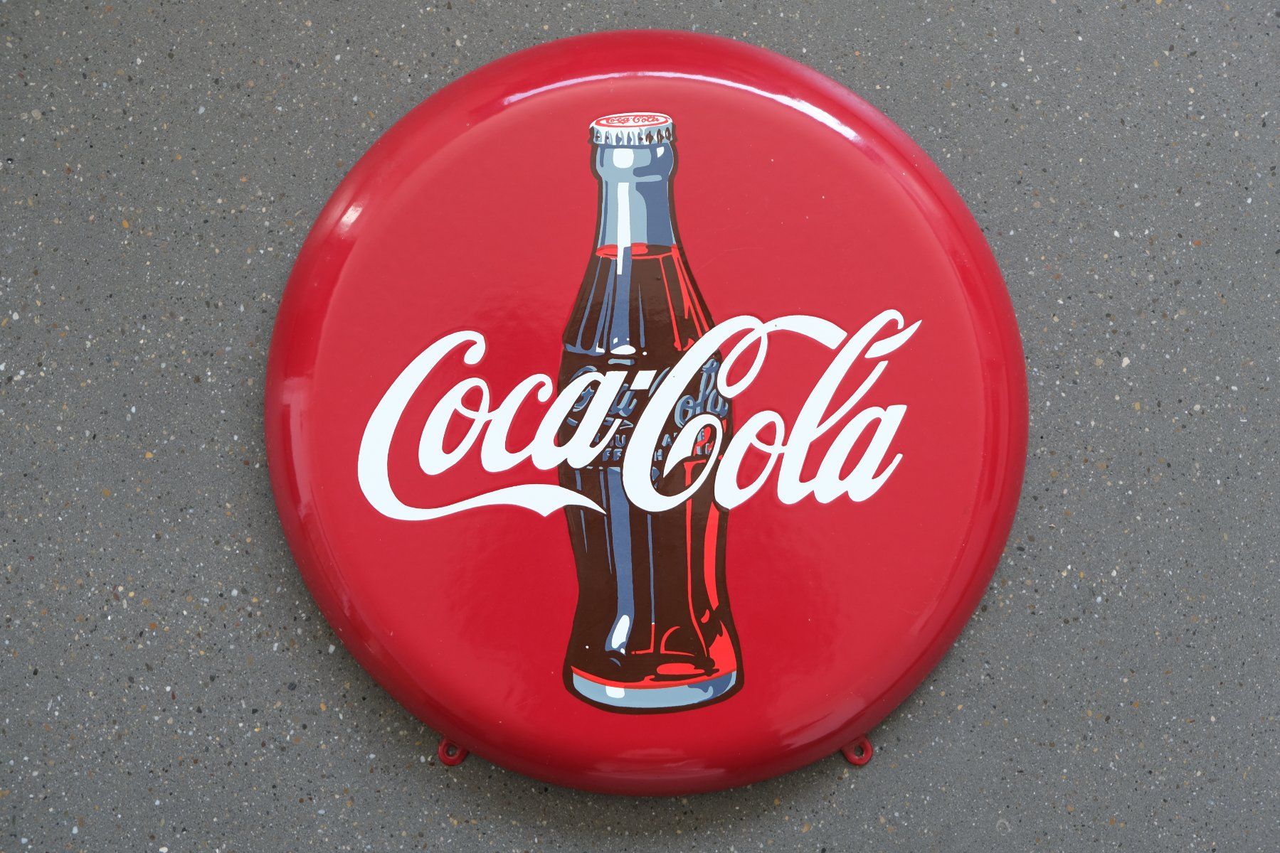 Insegne: Emailschild - Coca Cola – Usato da Zürich venduto da hanso-foundation
