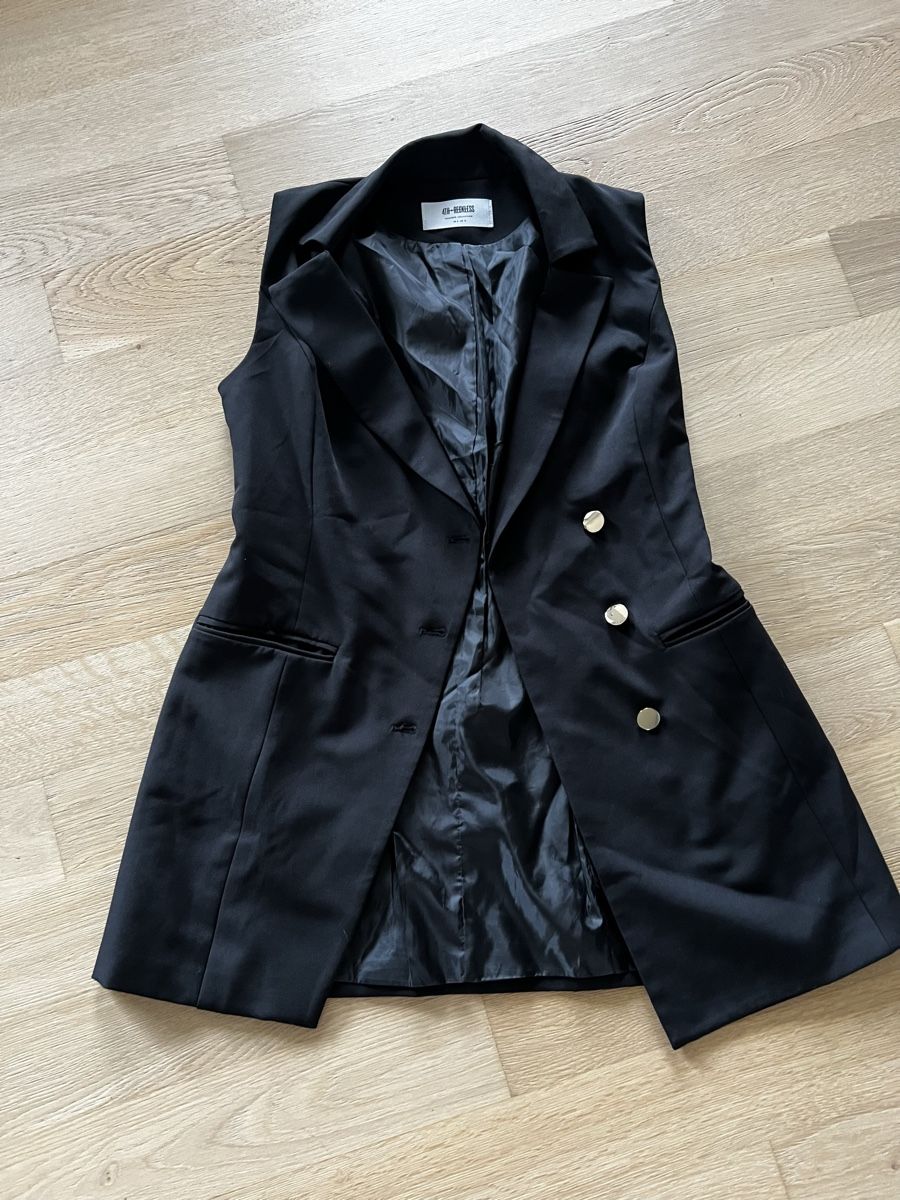 Vestiti: Schwarzes Kleid von 4th Reckless 38 Blazer Kleid  – Usato da Staad SG venduto da Chirrari 3