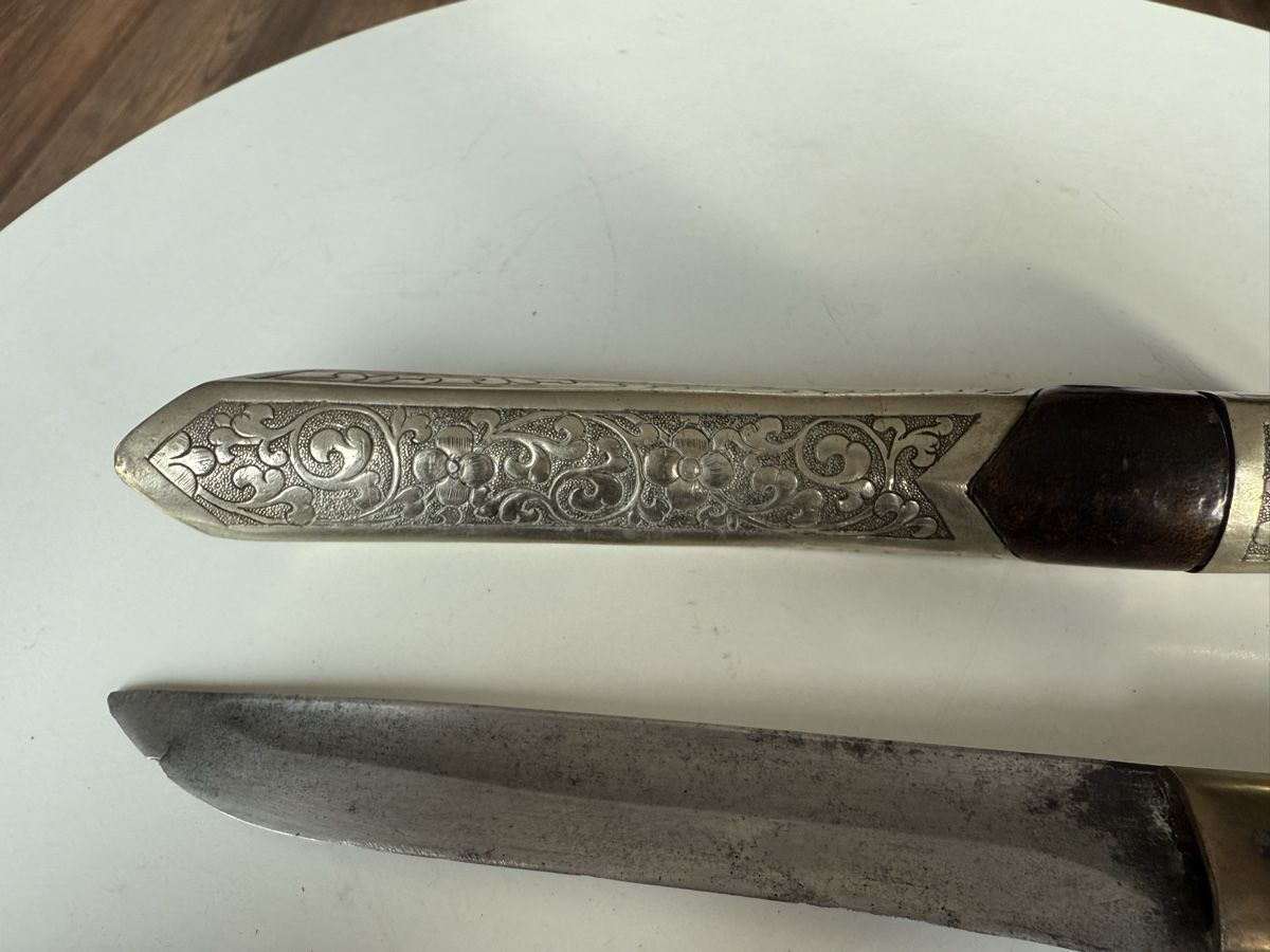 Besteck: Antikes Tibetisches Messer – Gebraucht aus Wittnau von Rewachen 3