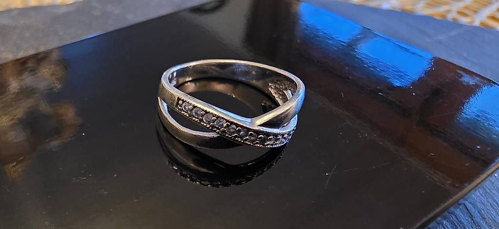 Anelli: Zirkonia, Silber 925, Fingerring – Usato da Kaufdorf venduto da Nati-Nati 5