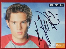 Mario Kristl Autogramm signiert Fotopostkarte 10x15cm