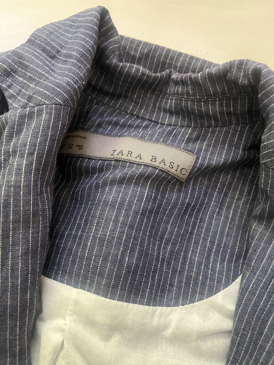 H&M Giacche: Zara Basic Sommerblazer, blau gestreift, Gr. S - Top! – Nuovo (secondo la descrizione) da Baden venduto da Sandra148 2