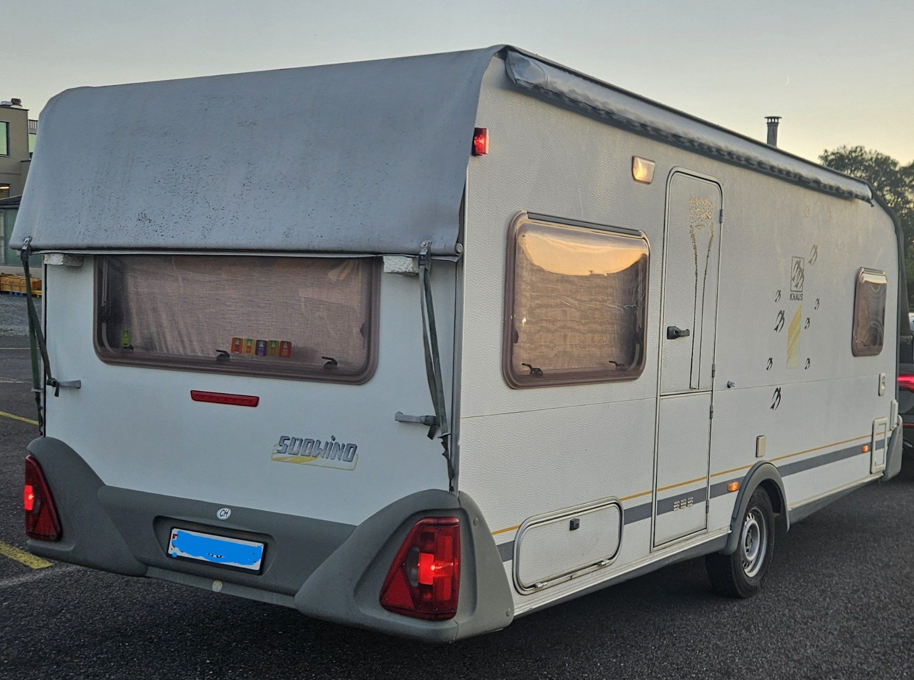 Anhänger: Wohnwagen Knaus 500 – Gebraucht aus Niederurnen von Olivenstein 3