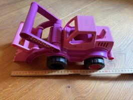 Sandkasten-Bagger pink 