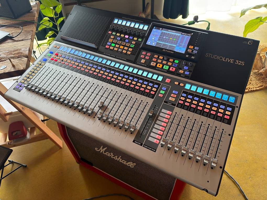 Console di mixaggio: PreSonus StudioLive 32S + NSB 16.8 Stagebox + 50m CATKabel – Usato da Rupperswil venduto da MisiVido