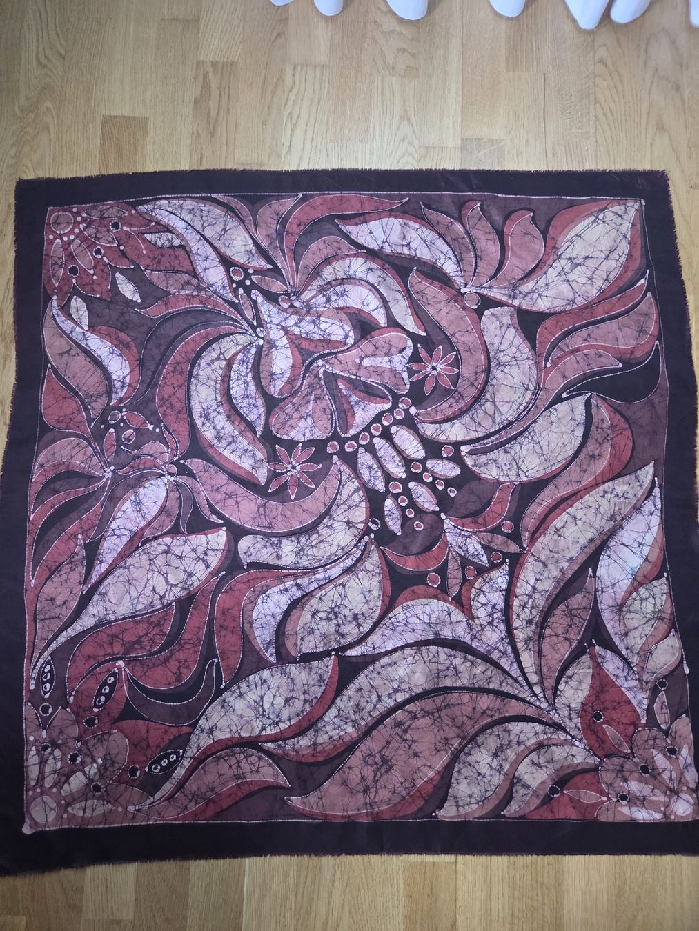Foulard & Sciarpe: Seidentuch Batik Atelier Heilmann – Usato da Rapperswil SG venduto da lemiii