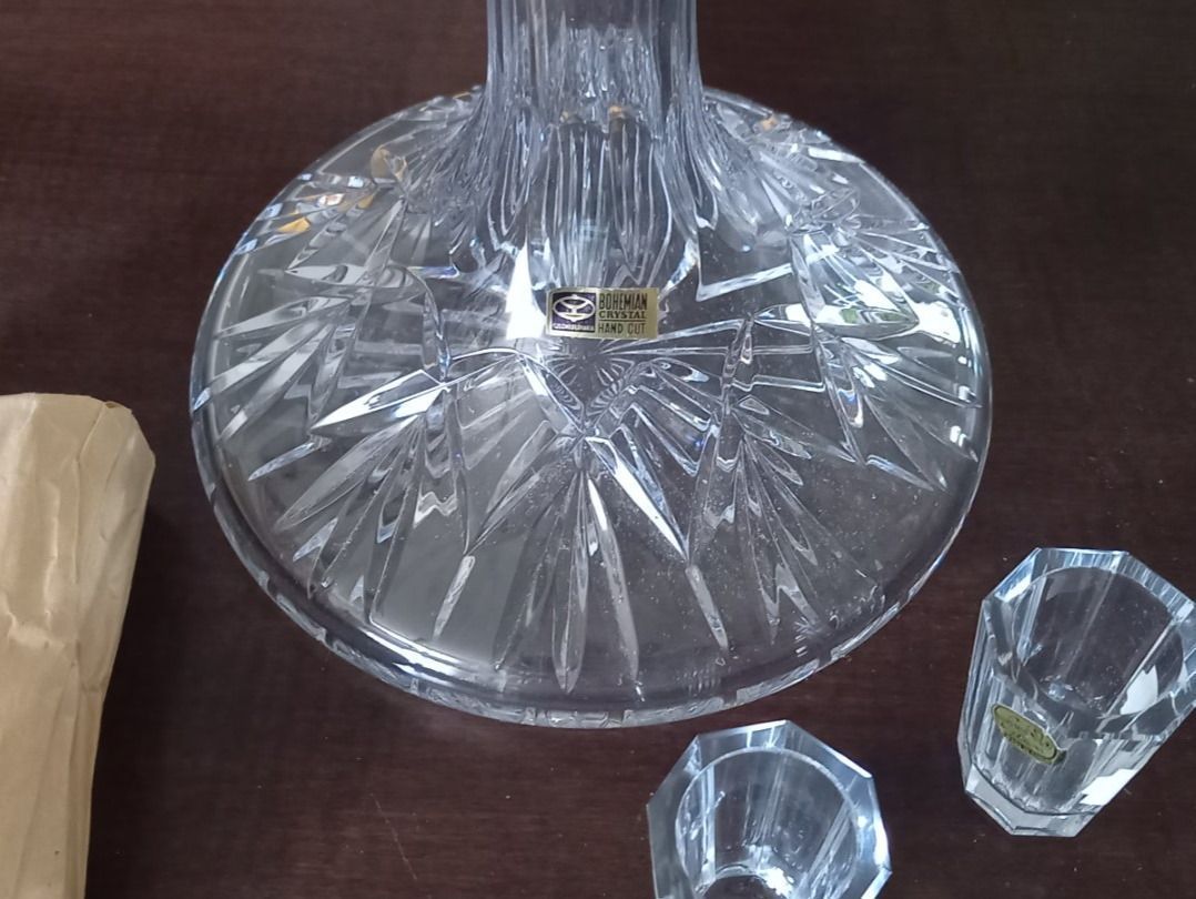 Caraffe: Karaffe Set -  Bohemia Kristal – Nuovo e nell'imballaggio originale da Greifensee venduto da YMCA1943 3