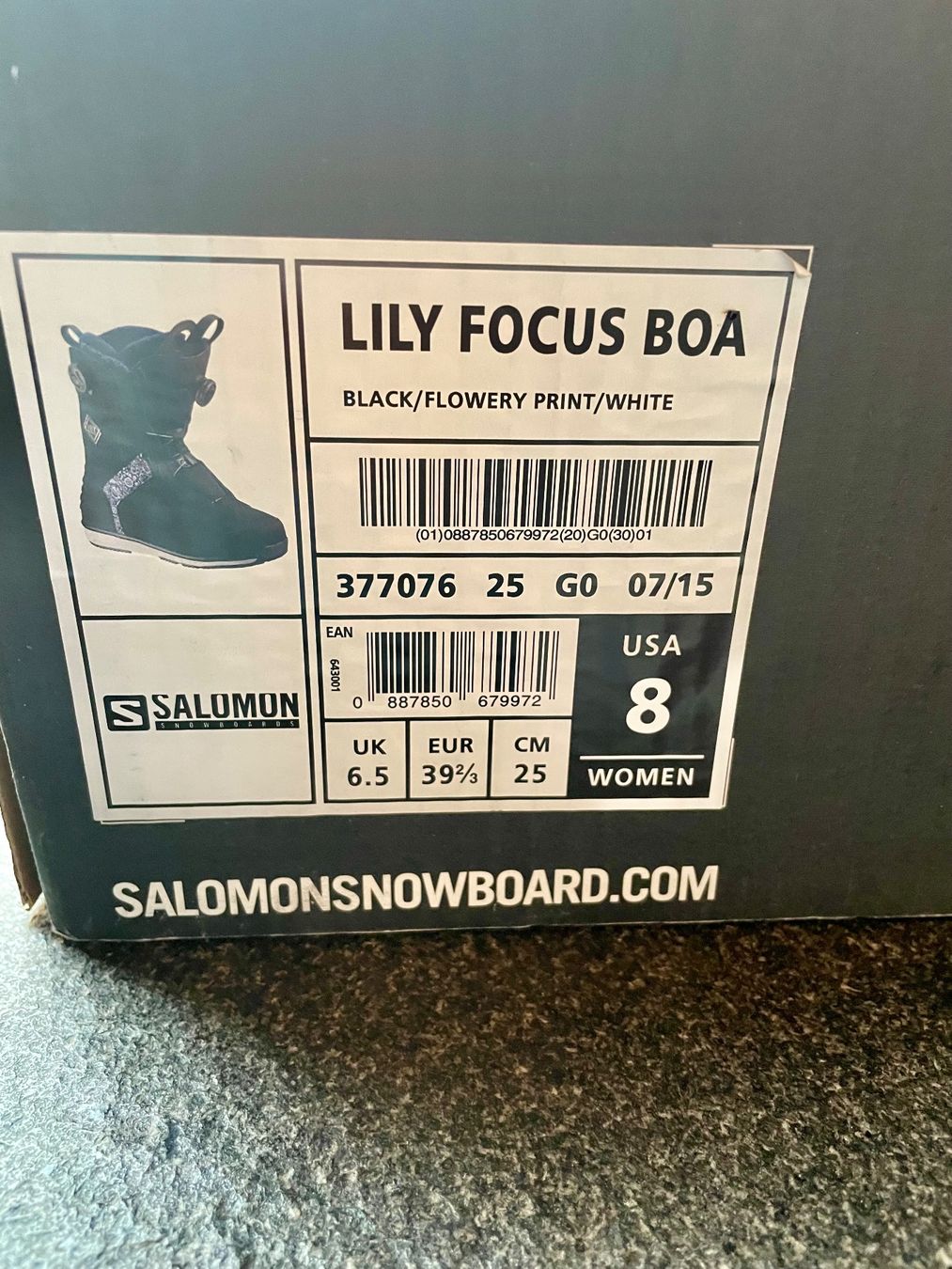 Scarpe da donna: Snowboardschuhe Salomon Lily Focus Boa – Nuovo (secondo la descrizione) da Zürich venduto da Elielsas 3
