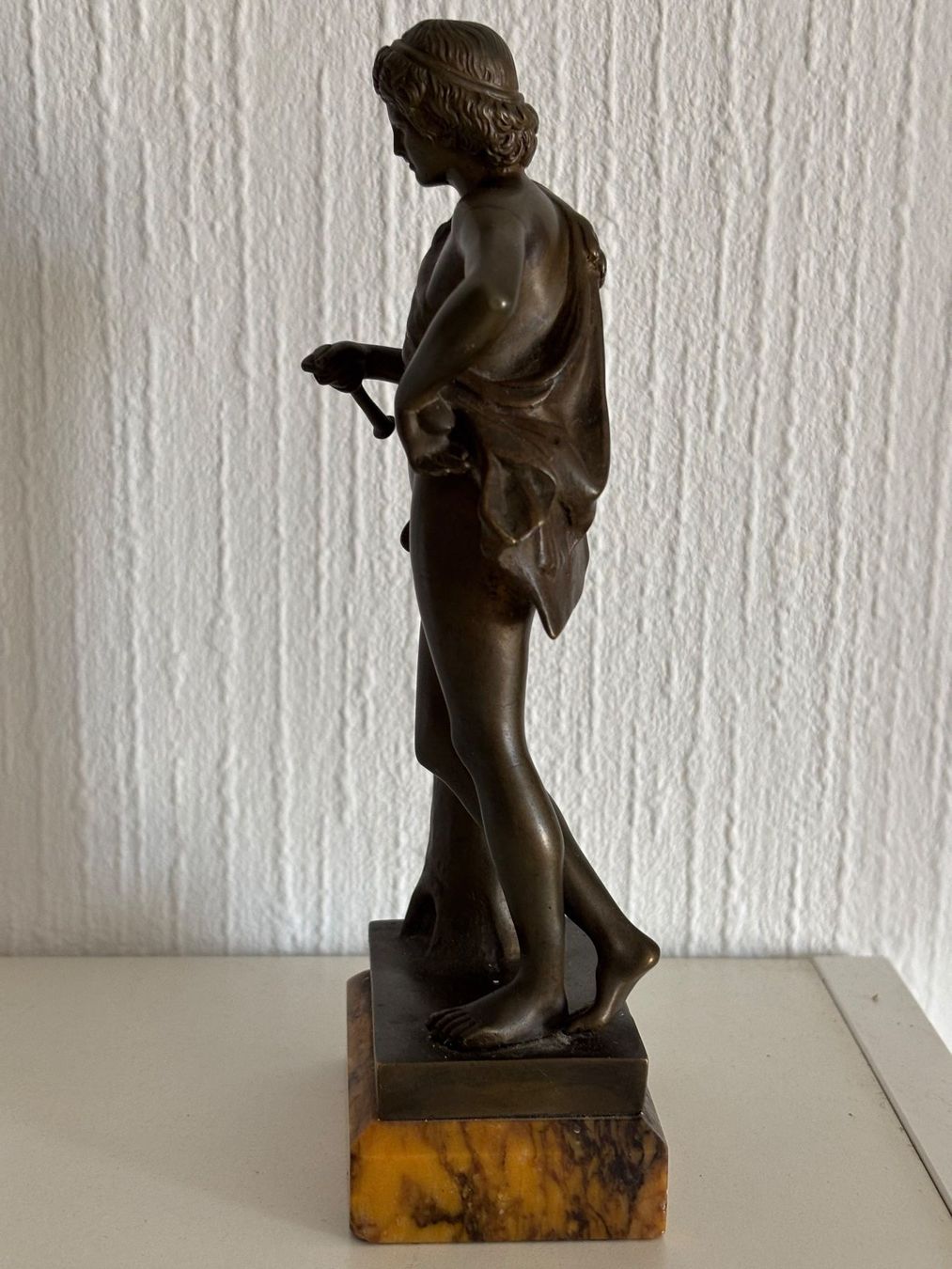 Statuette: statuette en bronze Satyre au repos – Usato da Peseux venduto da Chimon59 3