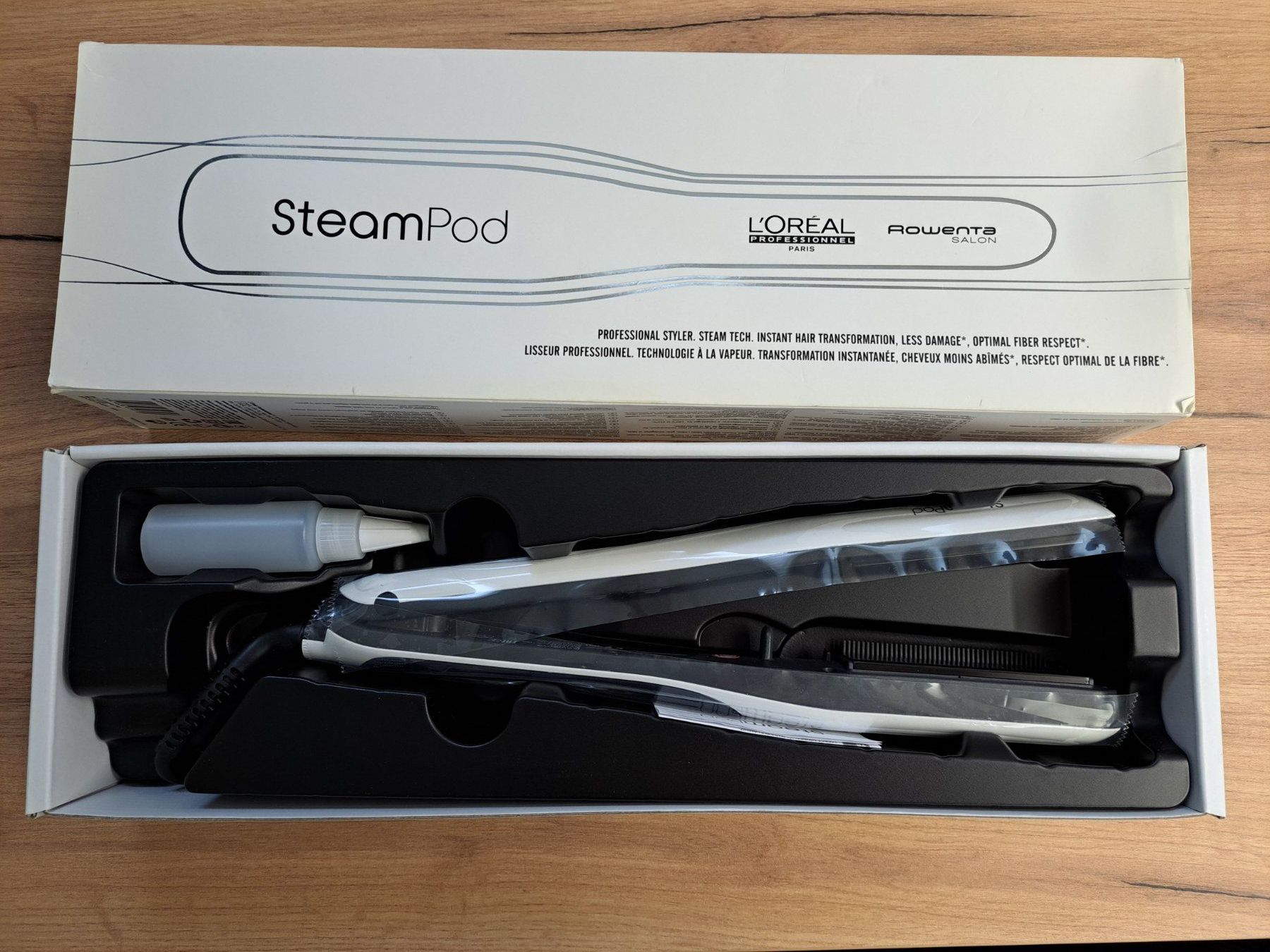 Rowenta Piastre & Arricciacapelli: Loreal Professionnel SteamPod 3.0 Glätteisen mit Wasserdampf – Nuovo e nell'imballaggio originale da Hauptwil venduto da ms6_x9gg