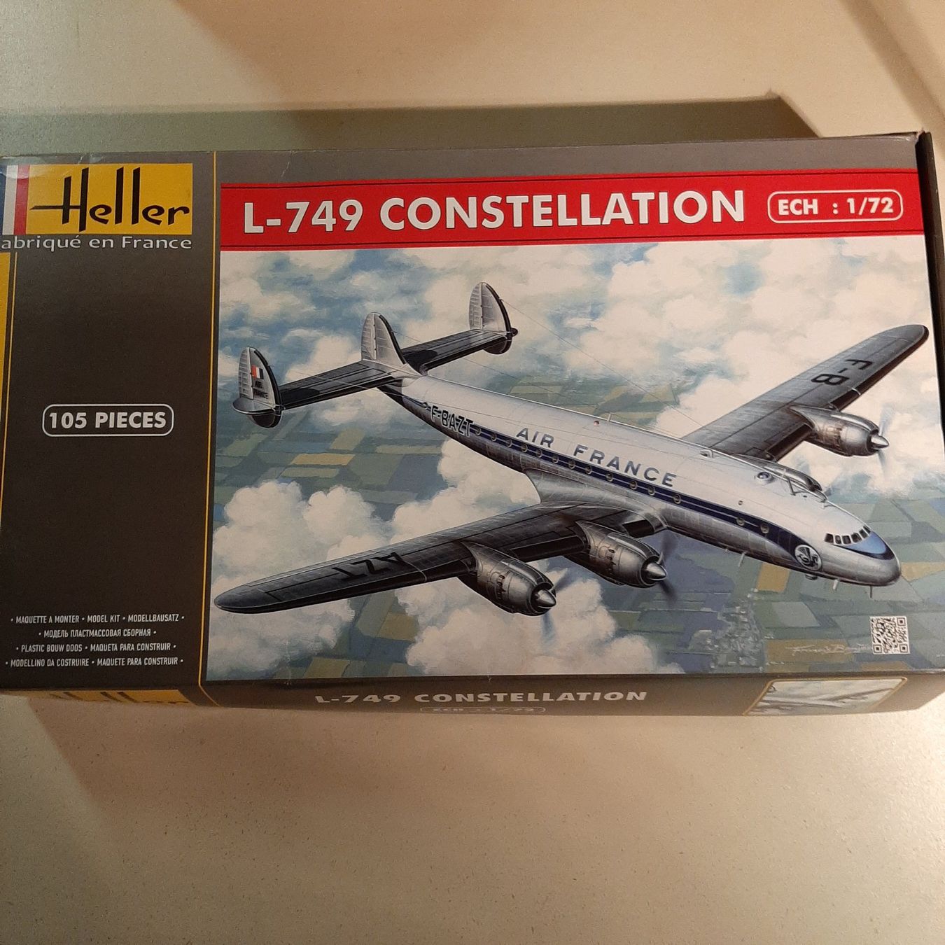 Lockheed Modellbausätze & Standmodelle: 612 ... Lockheed L-749 Constellation ... Heller 80310 – Neu (gemäss Beschreibung) aus Bonstetten von Benibanny59