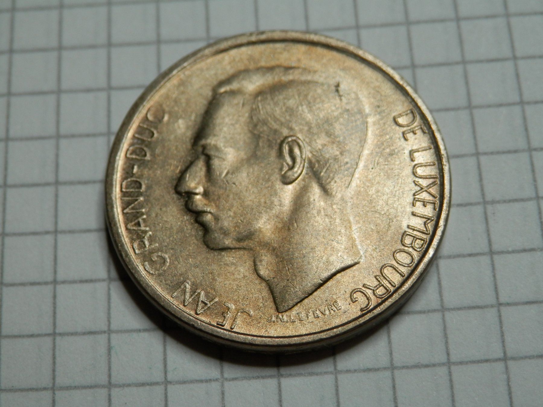 Tutti le monete: Luxemburg  20 Franken, 1982 – Usato da Weiach venduto da weiach81