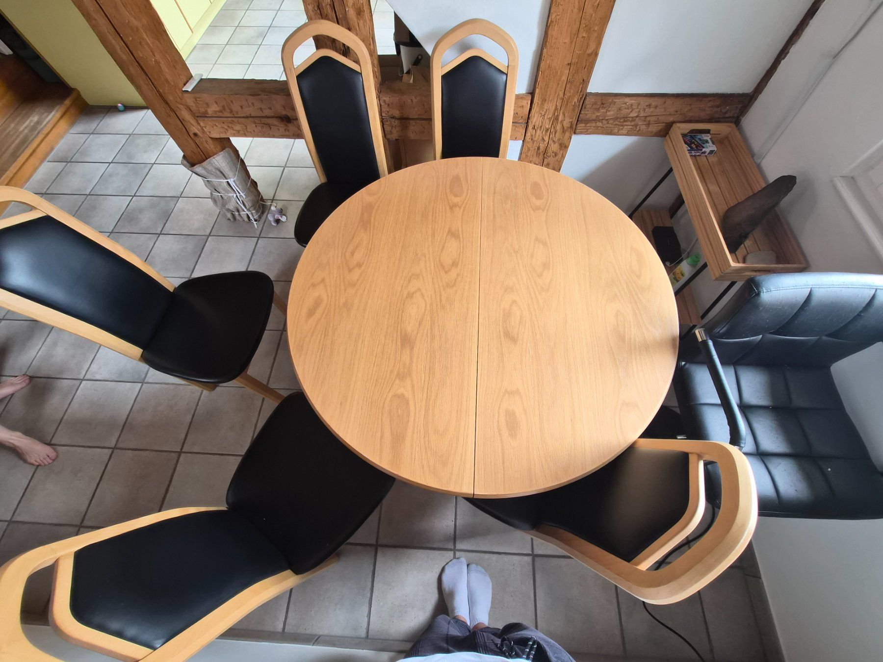Tavoli: Esszimmertisch mit 6 Stühlen, Eiche hell, Top Zustand! – Usato da Mellingen venduto da ReLoveit 2