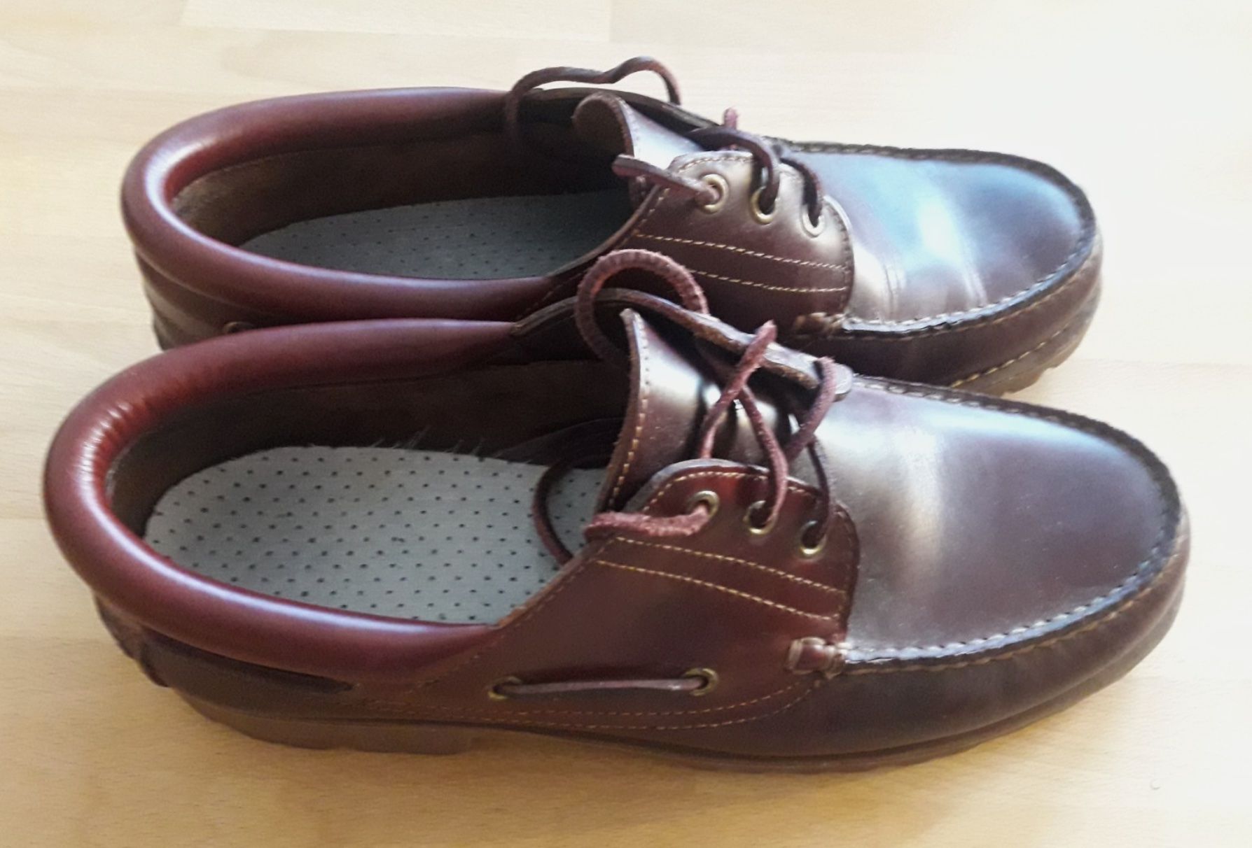 Clarks Scarpe da uomo: Clarks Bootsschuh Burgund 46 – Nuovo (secondo la descrizione) da Schenkon venduto da magier54