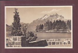 WEGGIS - Am Quai - Pilatus