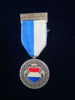 Luzerner Stich 1991 emailliertes Gemeindewappen Knutwil