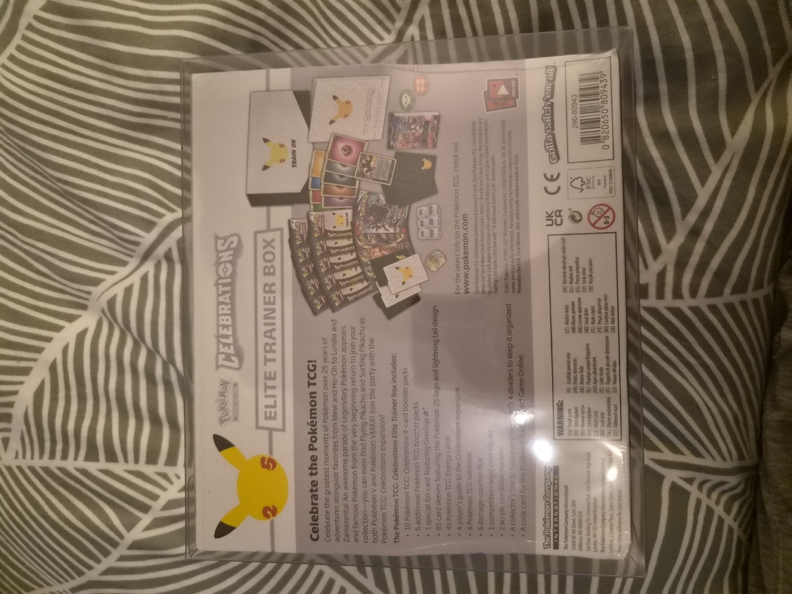 Pokémon Carte collezionabili: ETB Celebration 25 th Pokémon  – Nuovo e nell'imballaggio originale da Les Acacias venduto da S.Vieira 5