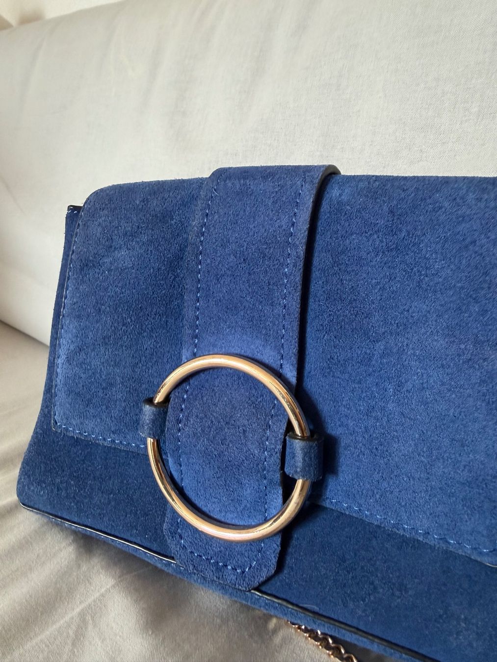 Mango Borse da donna: Kleine blaue Umhängetasche – Usato da Chur venduto da Caroline__ 4