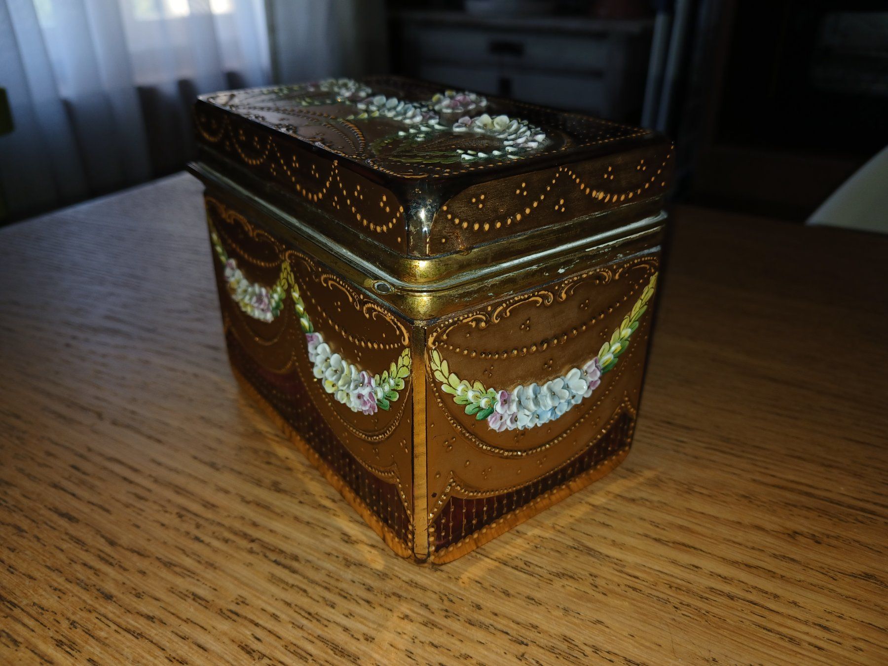Coffrets à bijoux: Glasdose Schatulle – D'occasion à Aarburg par Emelie 4