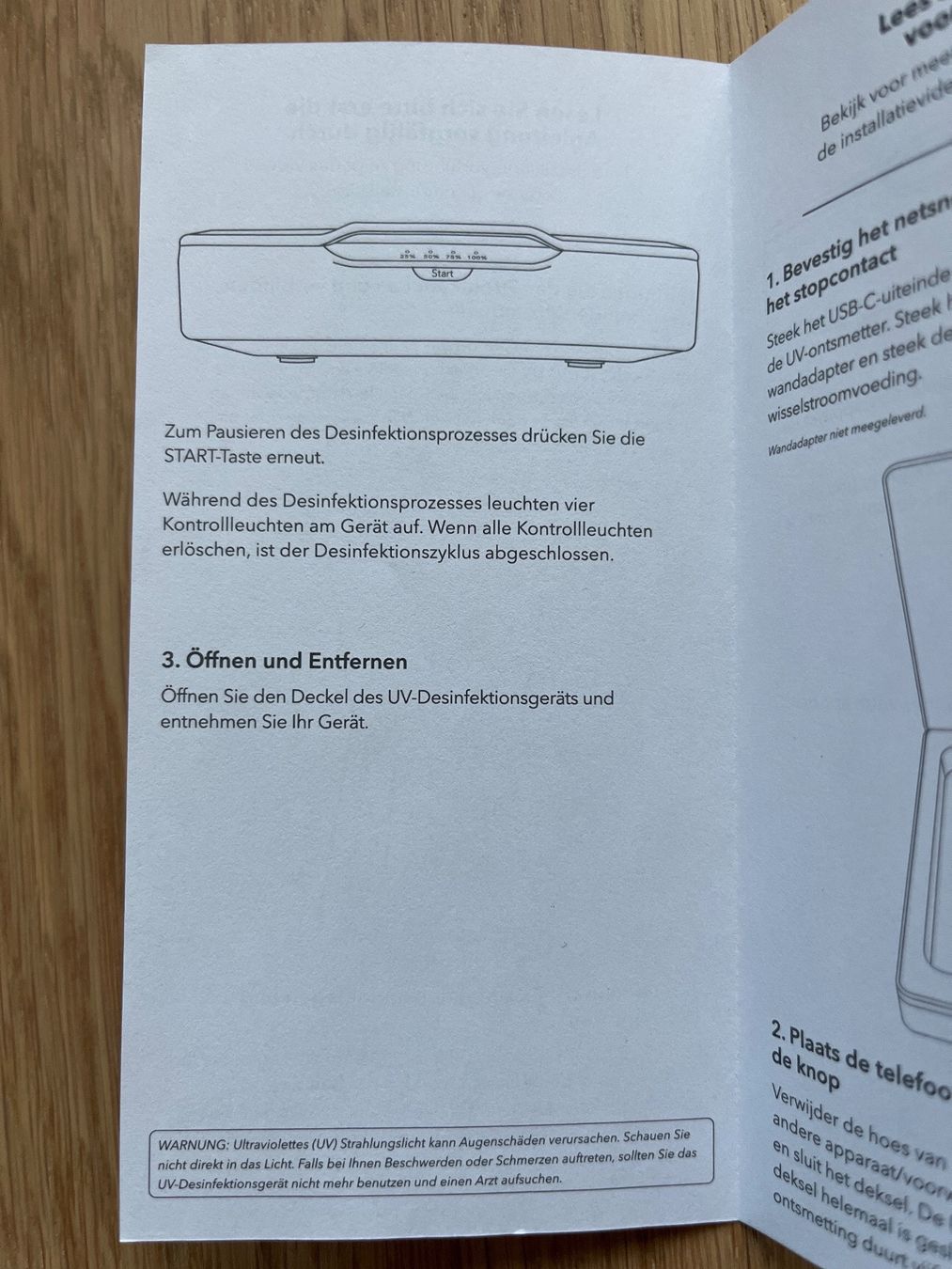 Pasti del neonato: Invisible Shield Sanitizer / UV-Desinfektiongerät – Usato da Worb venduto da Titine79 5