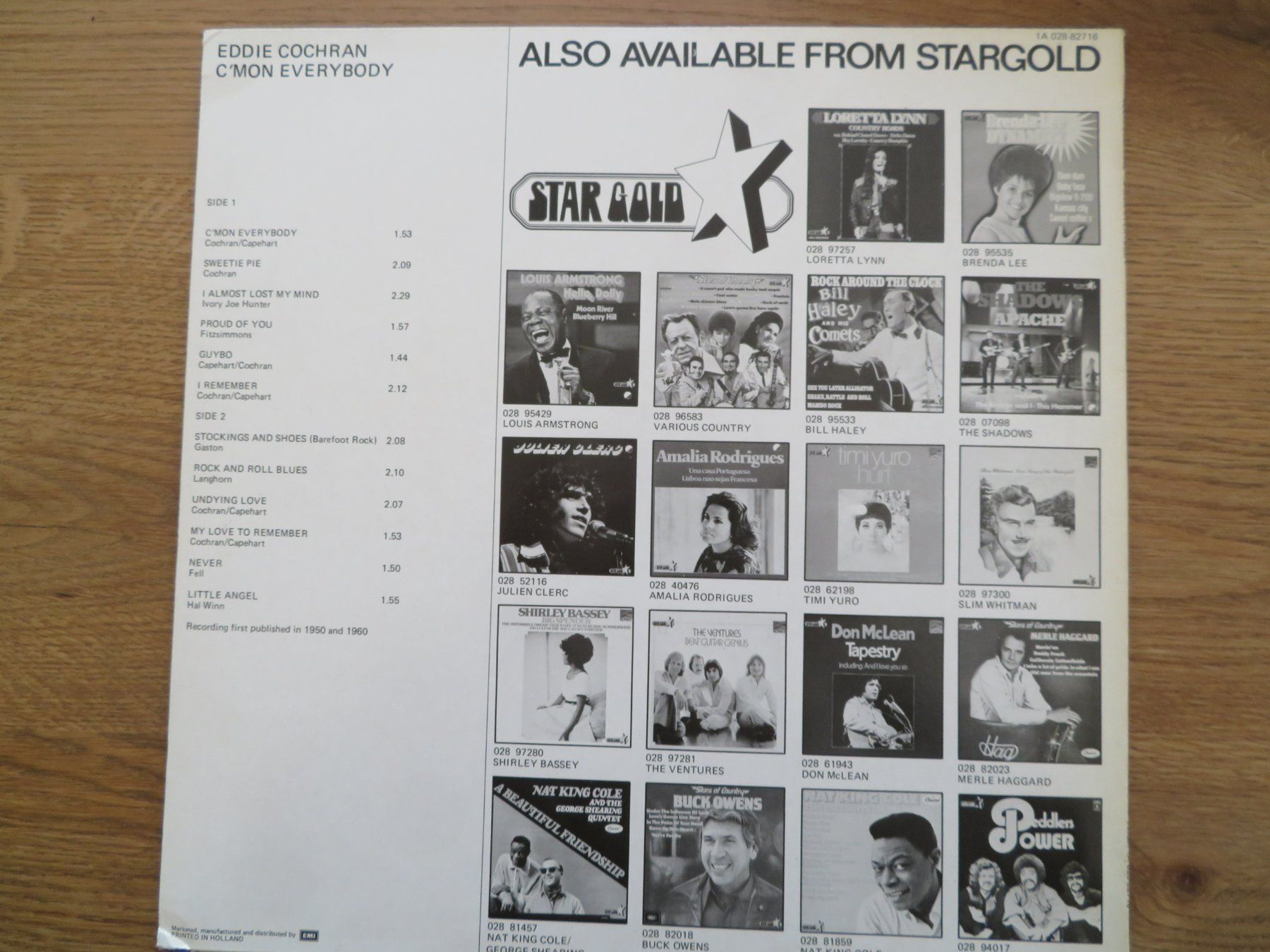 Dischi in vinile: EDDIE COCHRAN C MON EVERYBODY – Nuovo (secondo la descrizione) da Zürich venduto da max_cp5f 1