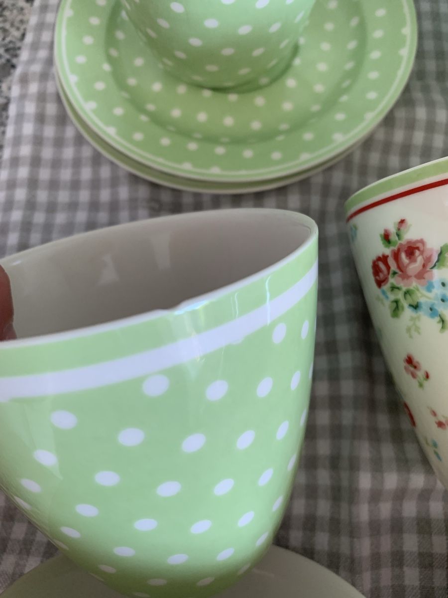 Greengate Set di piatti: Grosse Greengate Sammlung Tassen, Cups Schalen usw. – Usato da Ellikon an der Thur venduto da Bali1999 8
