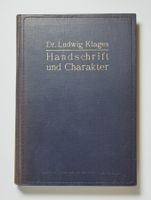 Ludwig Klages: Handschrift und Charakter.