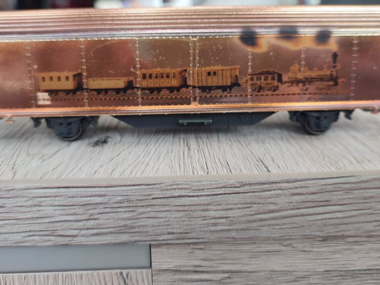Märklin Modellini di ferrovie: Güterwagen Spanische Brötli Bahn Chrom H0 – Usato da Röschenz venduto da elefant91