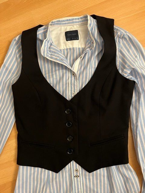 Zara Camicette: Hemd mit Gilet Zara Gr.XS – Usato da Wabern venduto da adamovski 2
