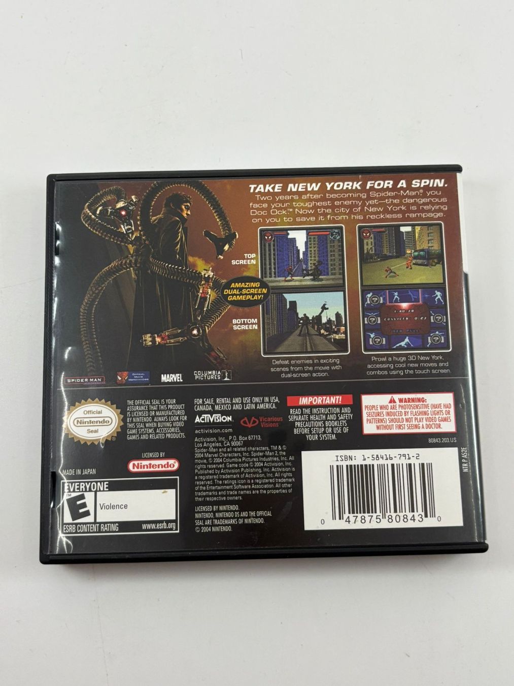 Giochi: Spider-Man 2 (Nintendo DS) – Usato da Herisau venduto da Seyashop1 2