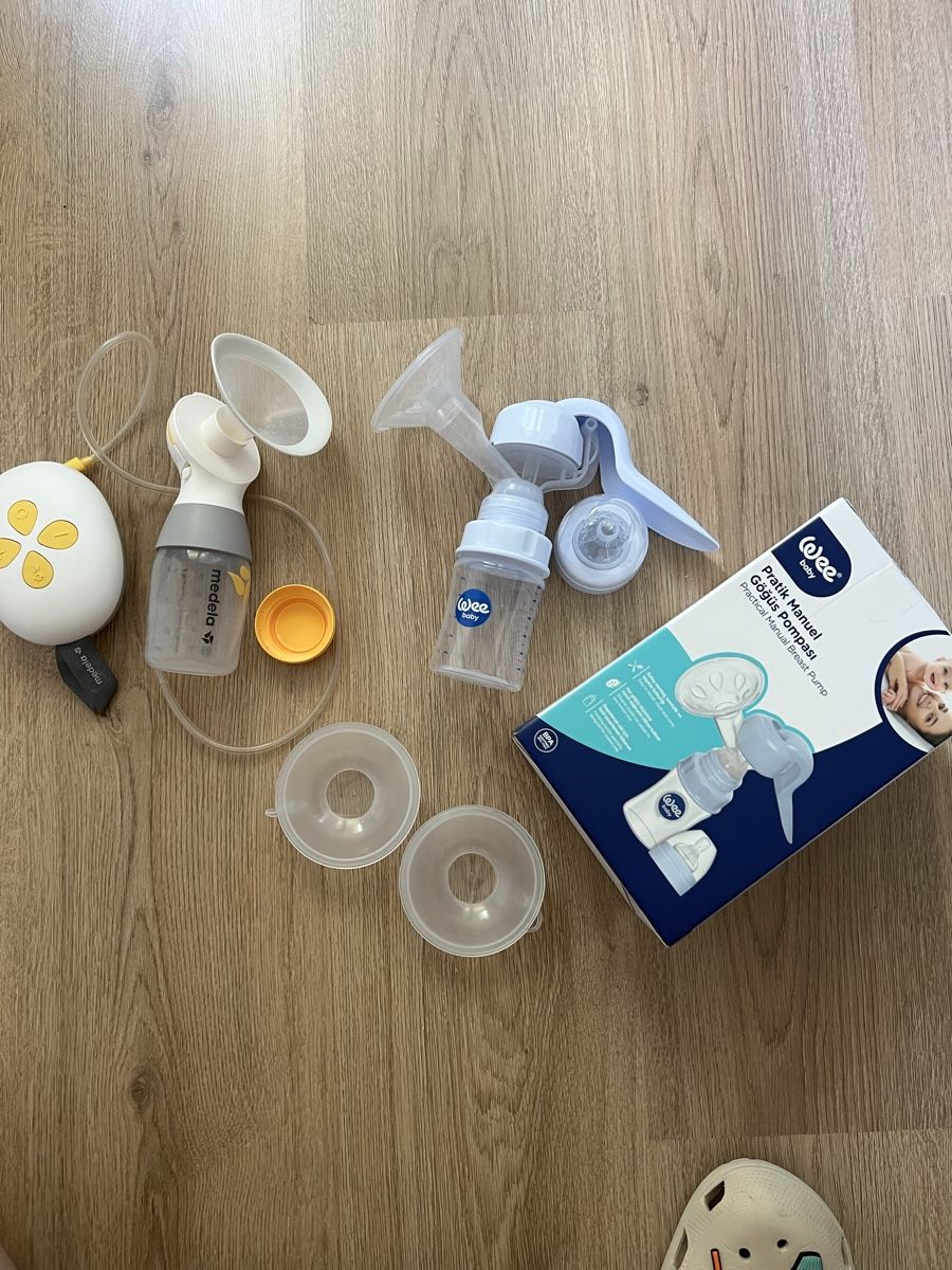 Medela Stillzubehör: Medela Milchpumpe Set + Handpumpe gratis – Gebraucht aus Füllinsdorf von had_kv5k