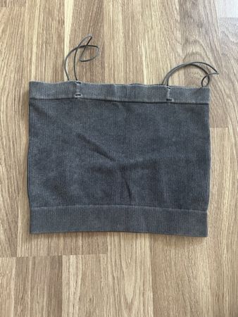 Damen Crop Top Terranova grau Grösse XS/S neuwertig