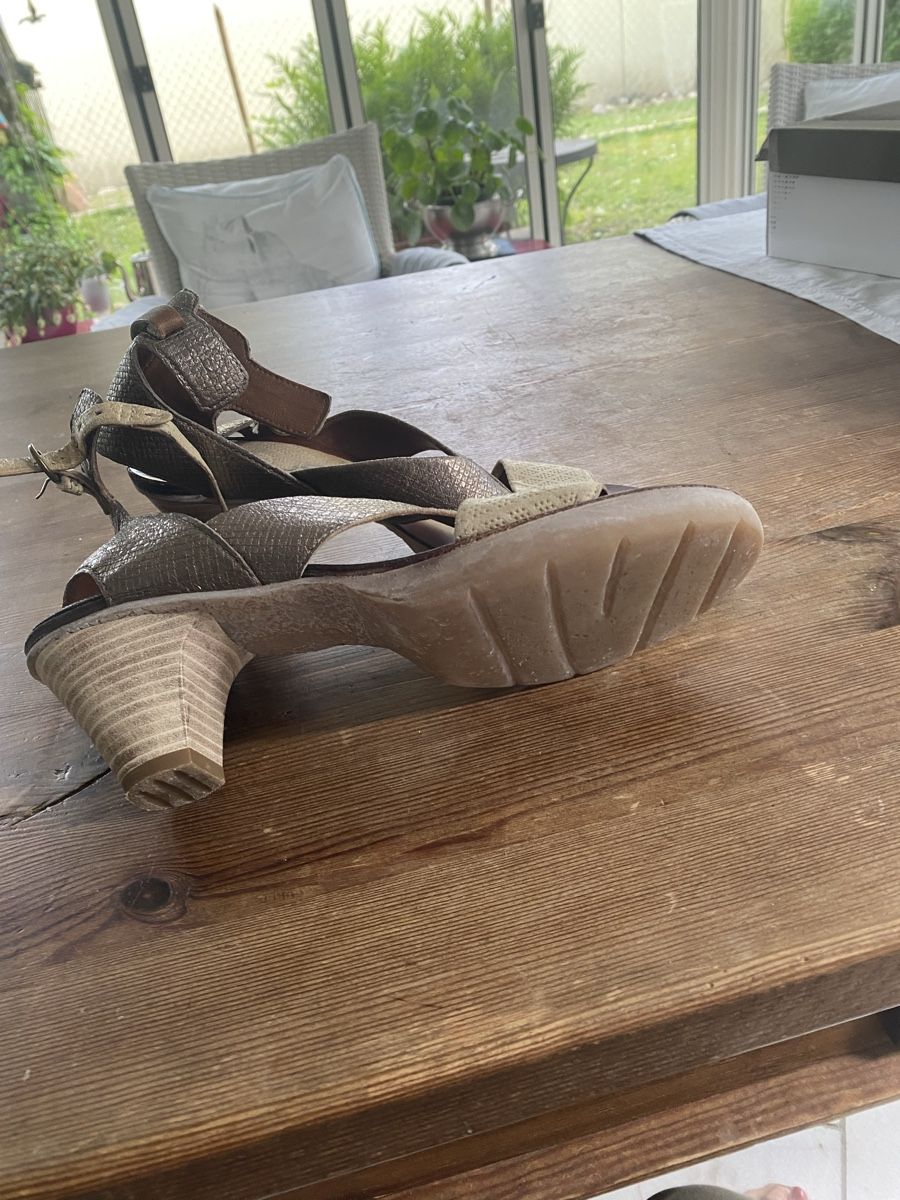 Raufutterernte: Sandalette sehr bequem – Gebraucht aus Luterbach von Klematis01